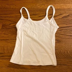 Garage- Cropped Ribbed Tank